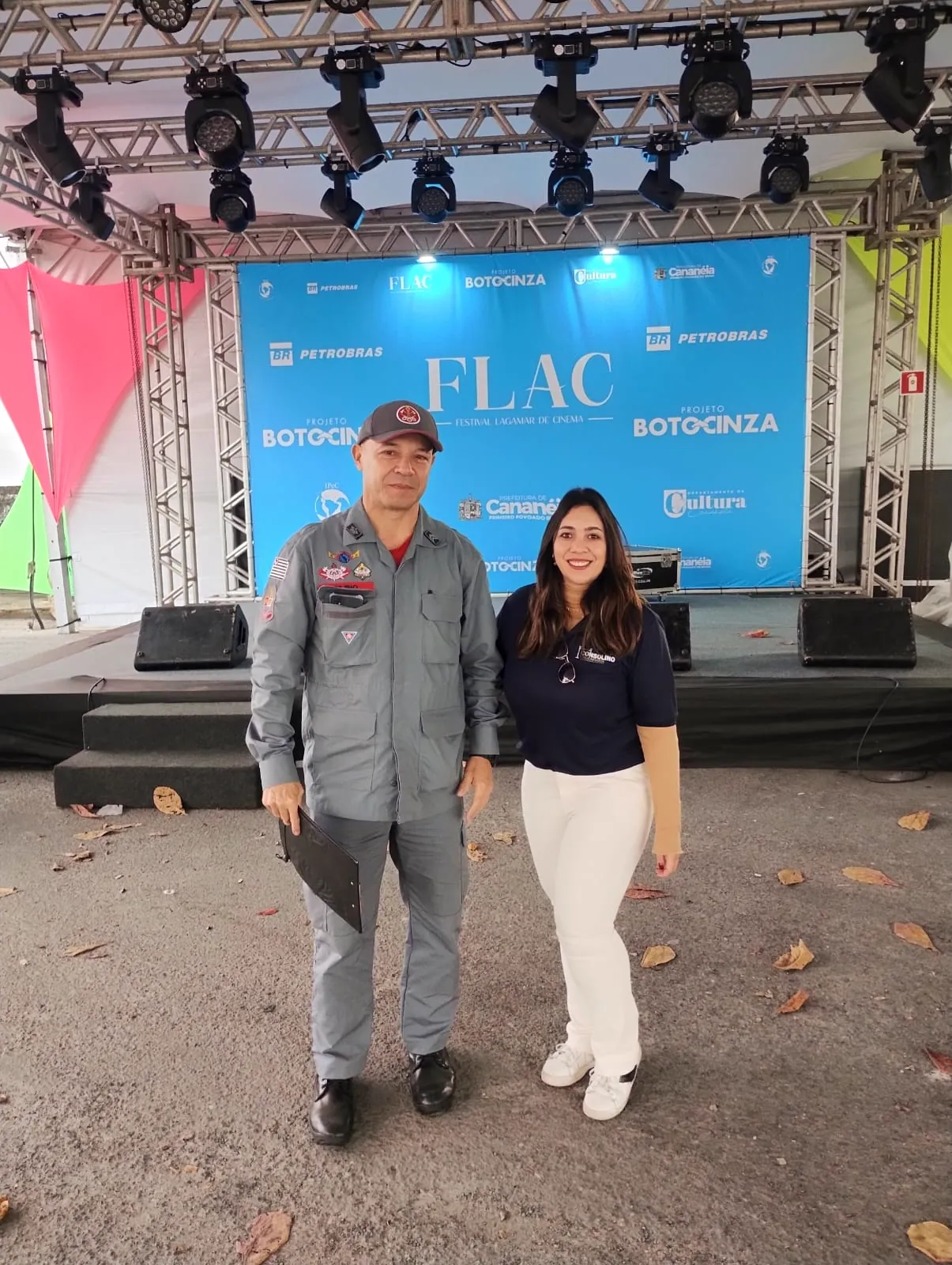 Vistoria no festival FLAC