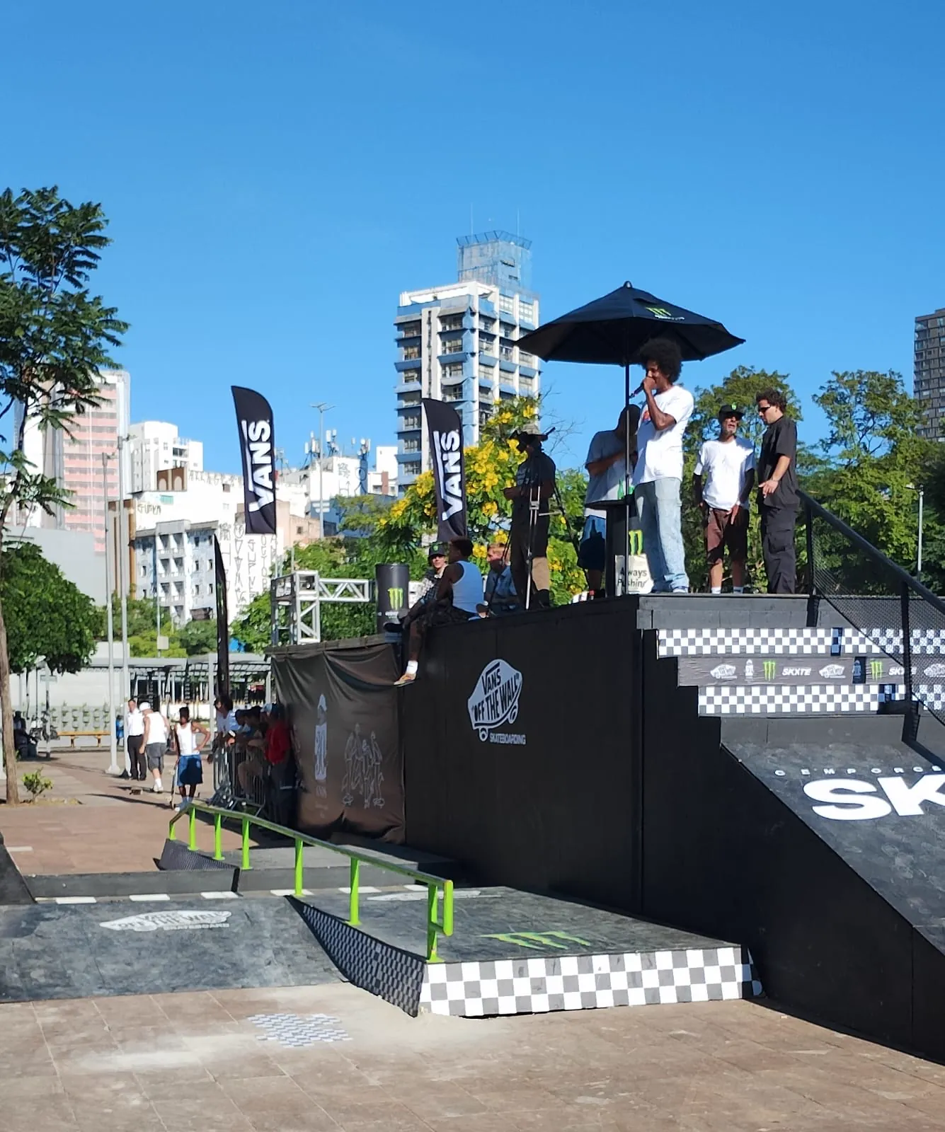 Evento Banca da Revista 100% Skate